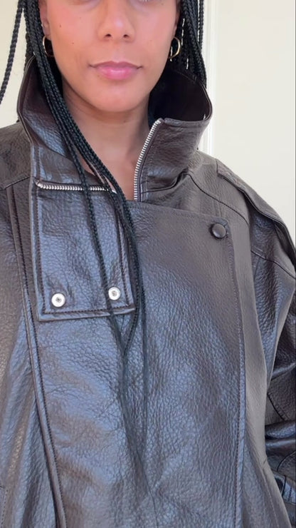 CHAQUETA ZOE MARRON